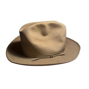 Vintage 1950s Royal Stetson Playboy Felt Hat Hub-Thisteds Great Falls Montana